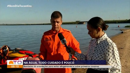 Bombeiro dá dicas de como agir em caso de afogamento