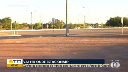 Confira as orientações de trânsito para quem vai ao Arraiá da Capital