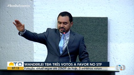 Wanderlei Barbosa tem três votos a favor para voltar ao cargo de governador do Tocantins