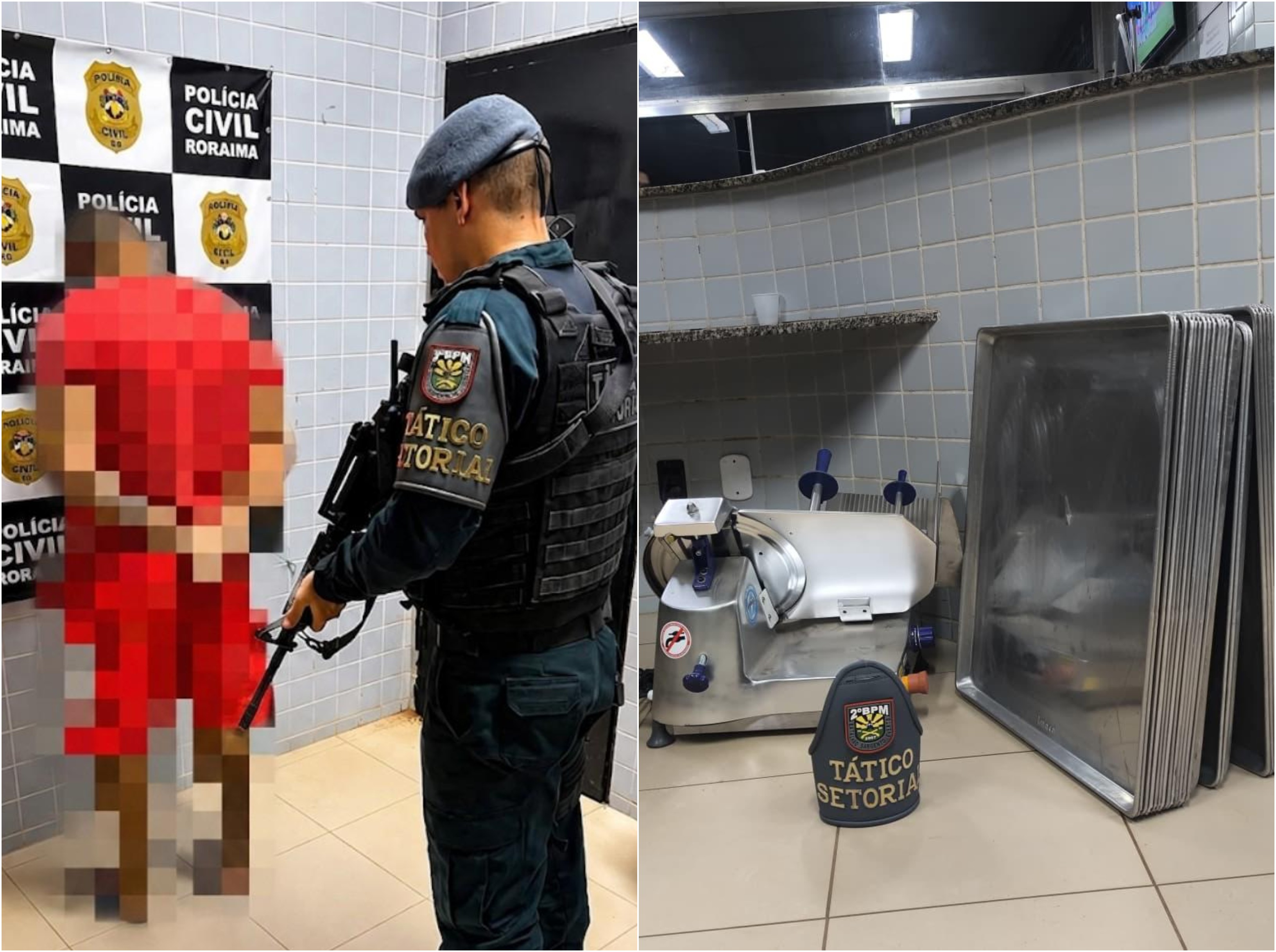 Vigilante é preso por furtar e vender equipamentos de cozinha industrial na internet em Boa Vista