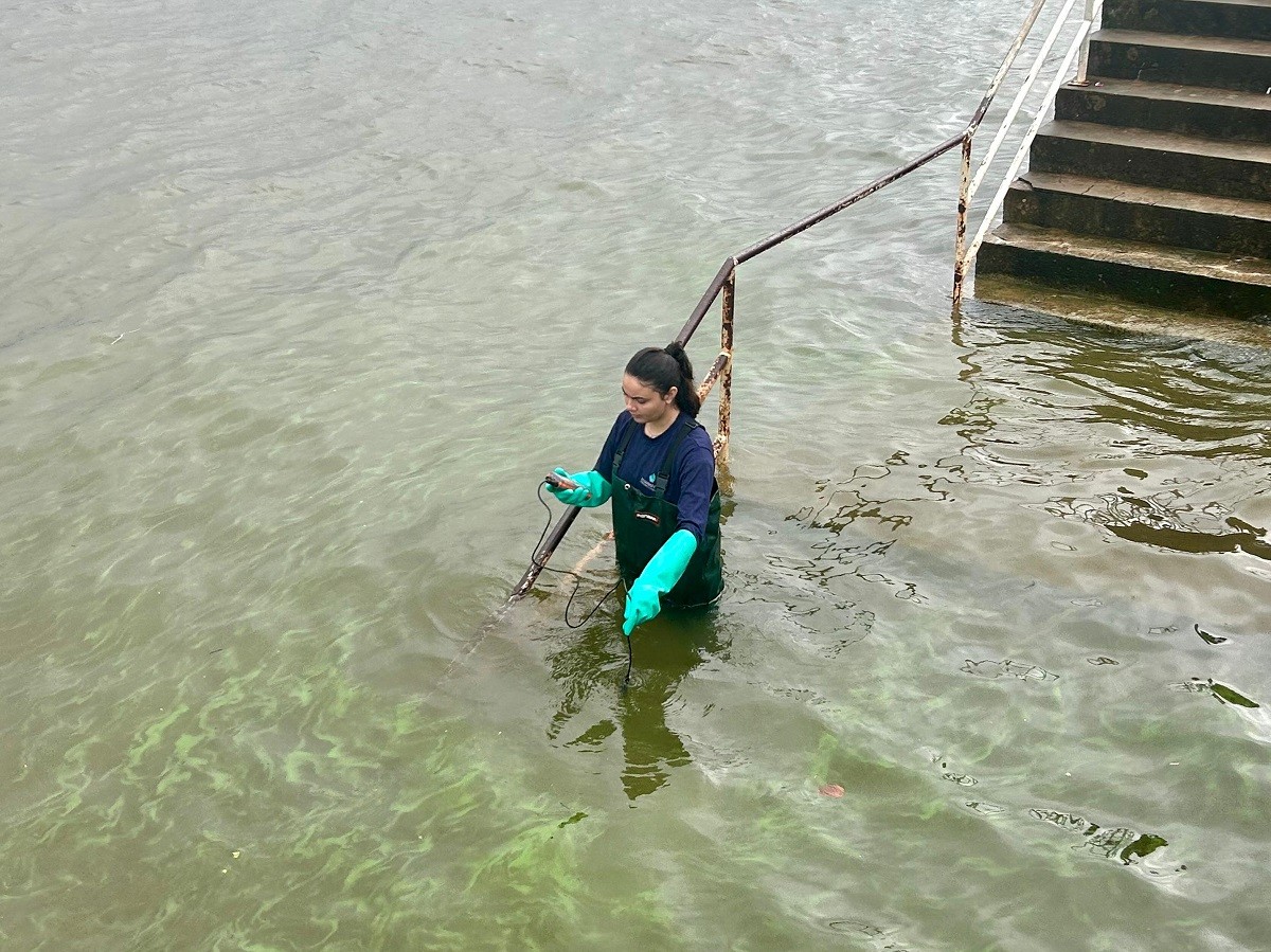 Santarém inicia novo monitoramento das águas do rio Tapajós para garantir segurança de banhistas