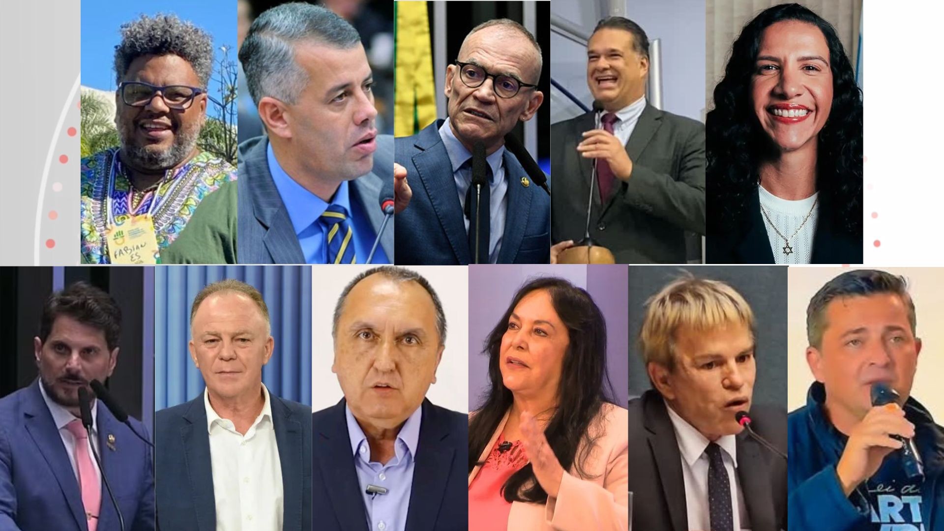 Veja quem são os candidatos a senador no Espírito Santo em 2026