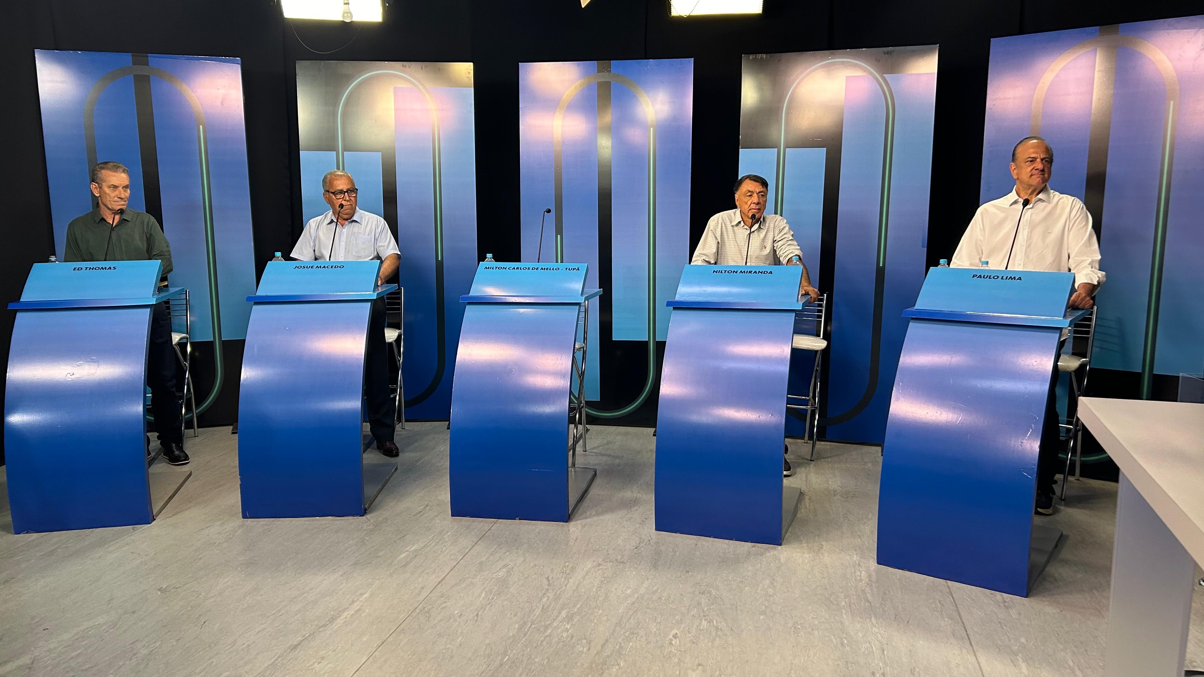 Candidatos à Prefeitura de Presidente Prudente participam de debate na TV Fronteira