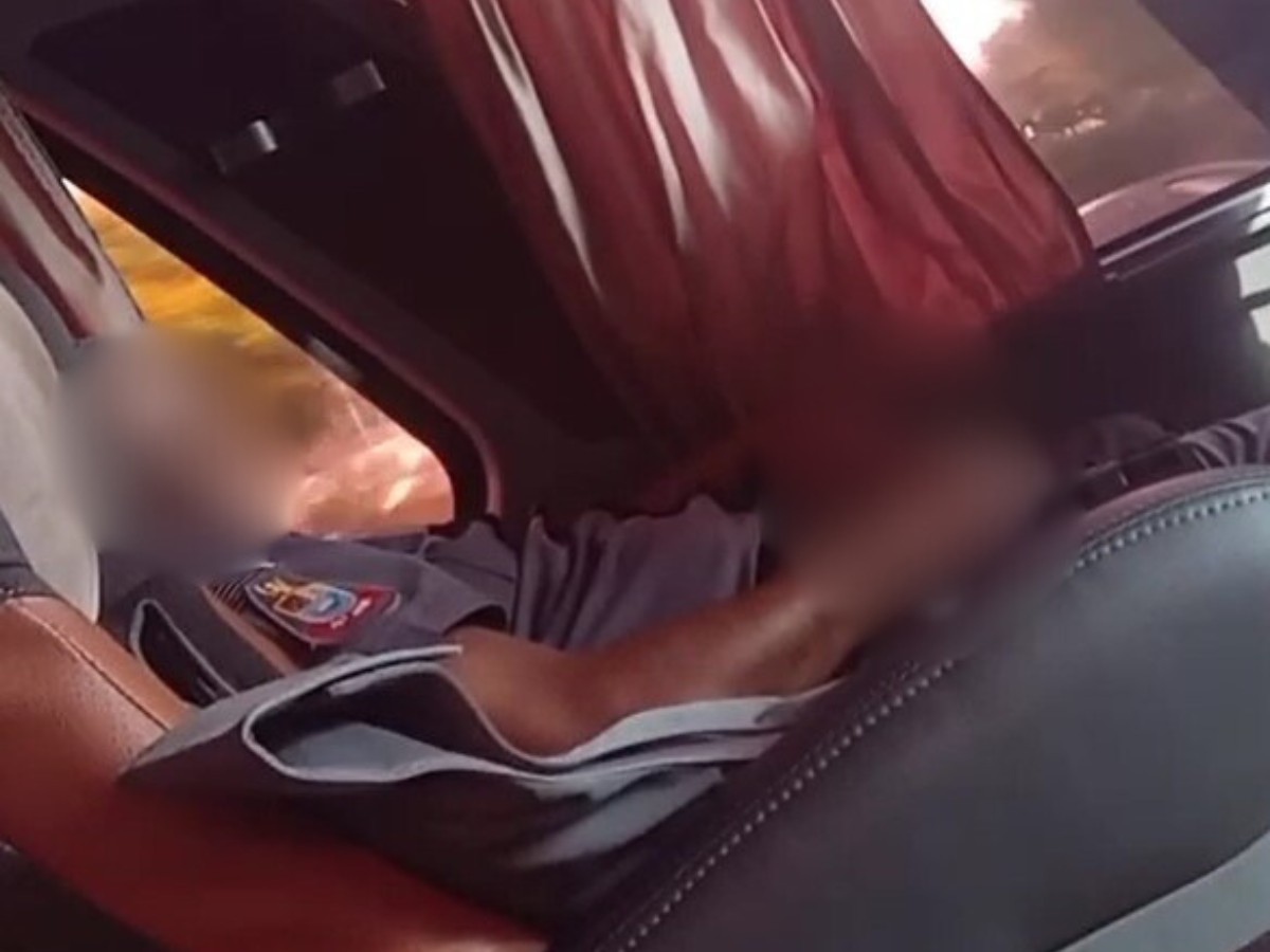 PM é investigado por ato obsceno em ônibus após ser filmado por passageira no interior de SP