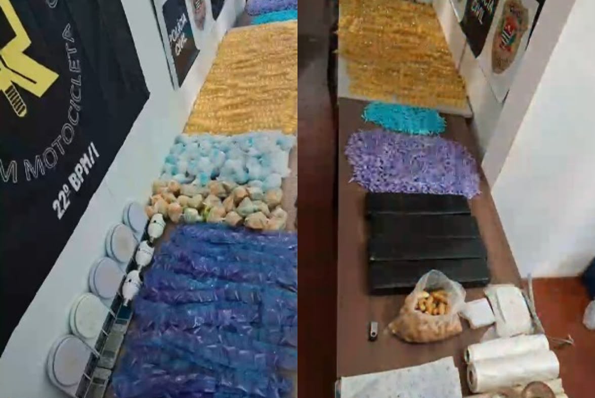 Polícia prende trio suspeito de tráfico de drogas durante operação em São Miguel Arcanjo