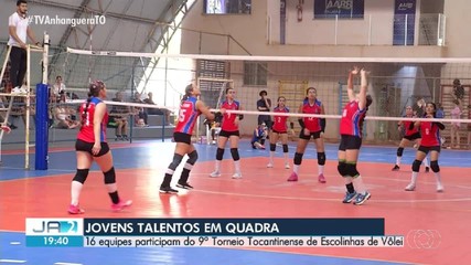 Palmas recebe 9º Torneio Tocantinense de Escolinhas de Vôlei com 16 equipes participando