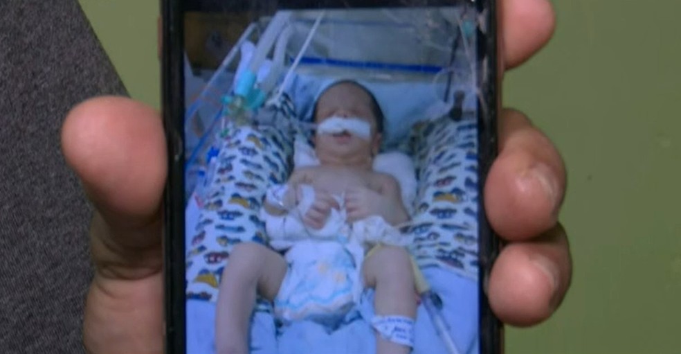 Família acusa hospital na Bahia de negligência médica e violência obstétrica após morte de bebê — Foto: Reprodução/TV Subaé