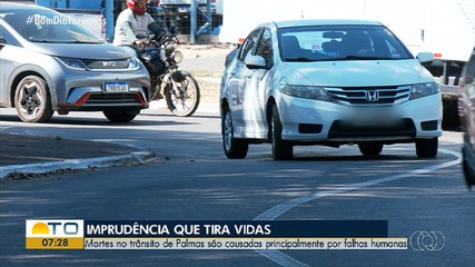 Imprudência no trânsito aumenta número de acidentes em Palmas