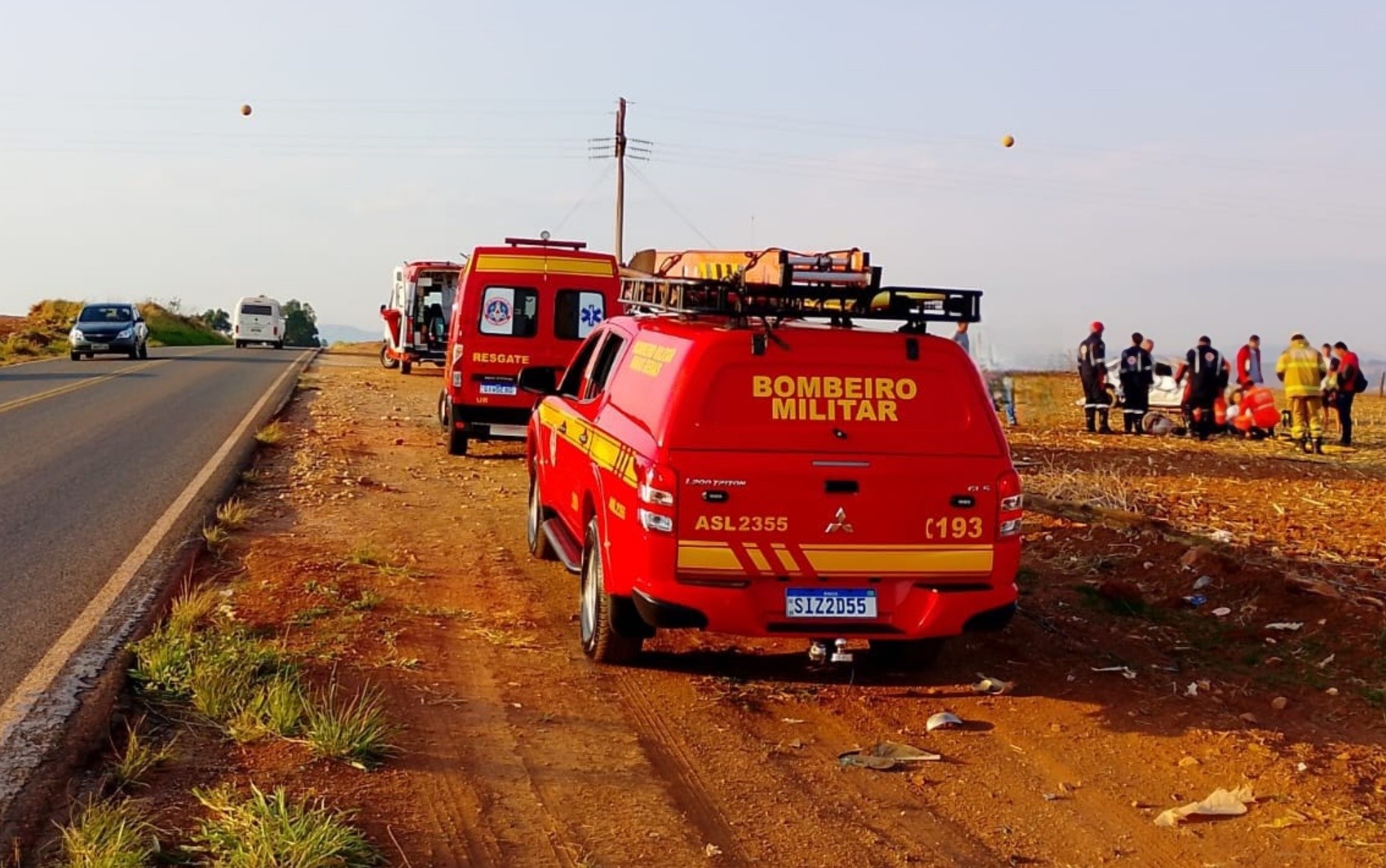 Motorista morre após carro capotar na rodovia entre Serrania e Alfenas, MG