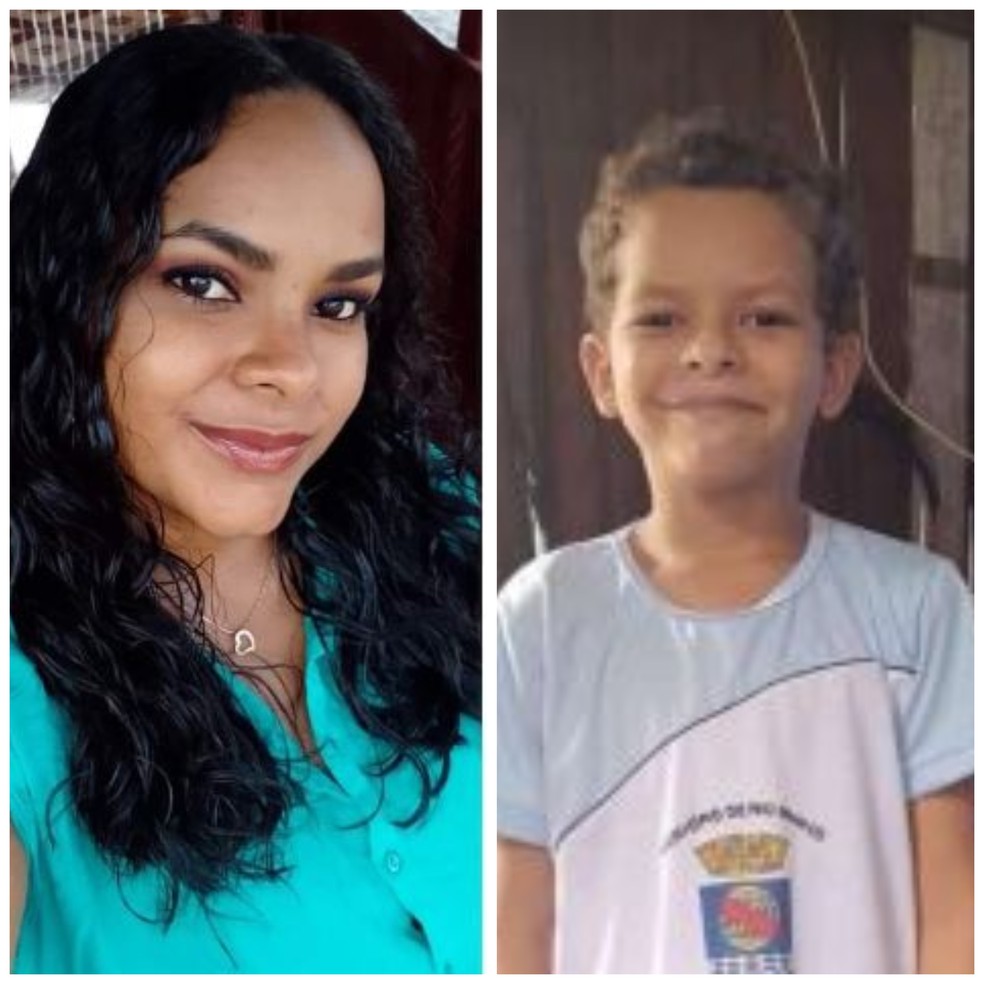 Natasha e o filho Isaac foram atropelados por um caminhão e morreram em fevereiro — Foto: Arquivo pessoal