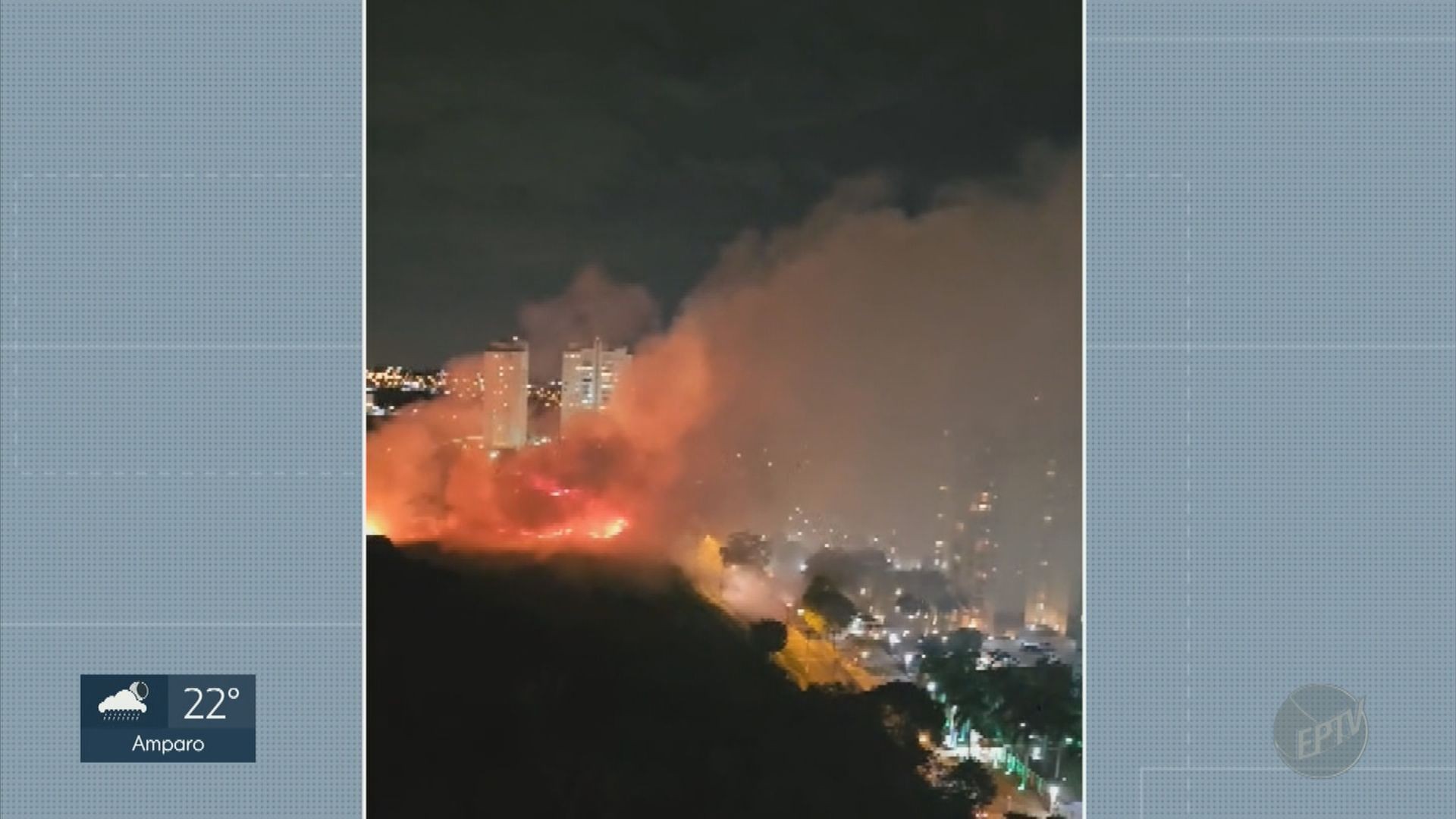 Incêndio em área de mata mobiliza Corpo de Bombeiros no Parque Prado, em Campinas