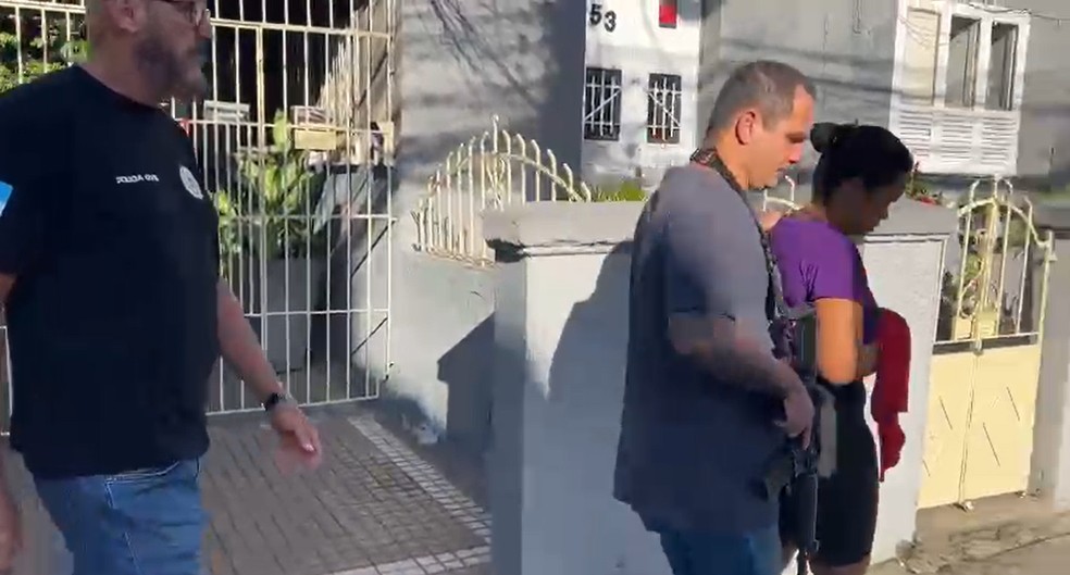 Casal é preso suspeito de morte de filho de 2 anos em Tomás Coelho, Zona Norte do Rio — Foto: Divulgação
