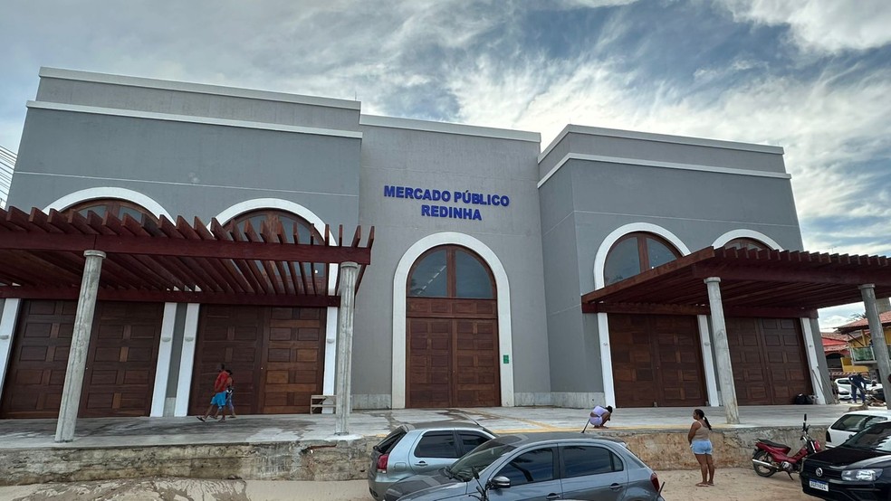 Complexo Turístico da Redinha Mercado da Redinha Natal RN Rio Grande do Norte frente sede fachada — Foto: Kleber Teixeira/Inter TV Cabugi
