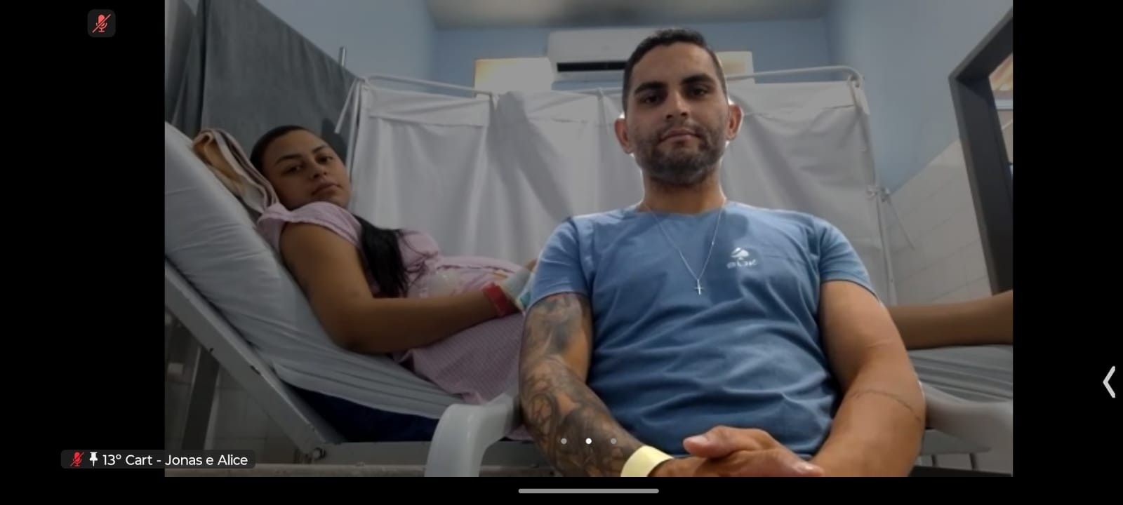 Com casamento marcado, noiva tem complicações na gestação e cerimônia acontece em hospital, em João Pessoa