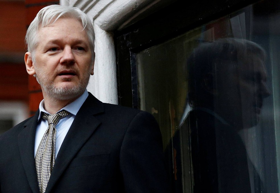 Fundador do WikiLeaks, Julian Assange — Foto: Peter Nicholls/Reuters