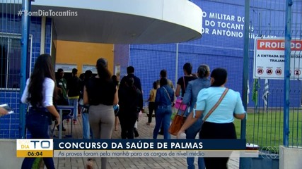 Confira como foi a aplicação das provas do concurso da saúde de Palmas