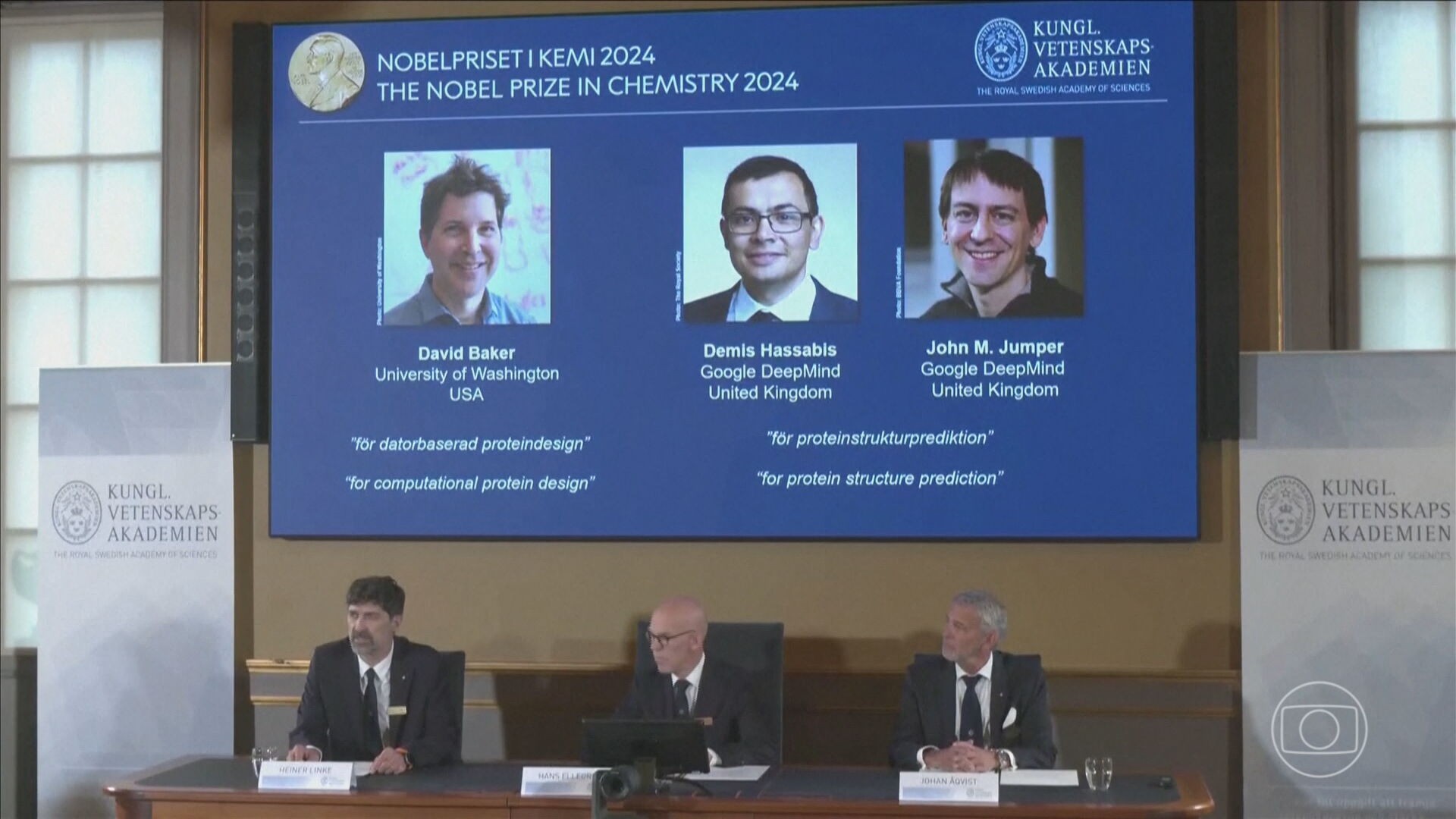 Três cientistas que estudam as proteínas ganham o Nobel de Química | G1