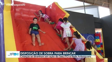 Dia das Crianças tem brincadeiras e diversão em ação do Sesc com a Rede Anhanguera
