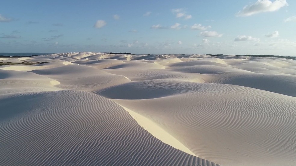 Parque Nacional dos Lençóis Maranhenses — Foto: TV Mirante