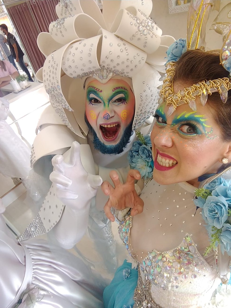 'Firulas natalinas em Arrumação de Natal' no Piquenique Chorão, em Brasília — Foto: Divulgação