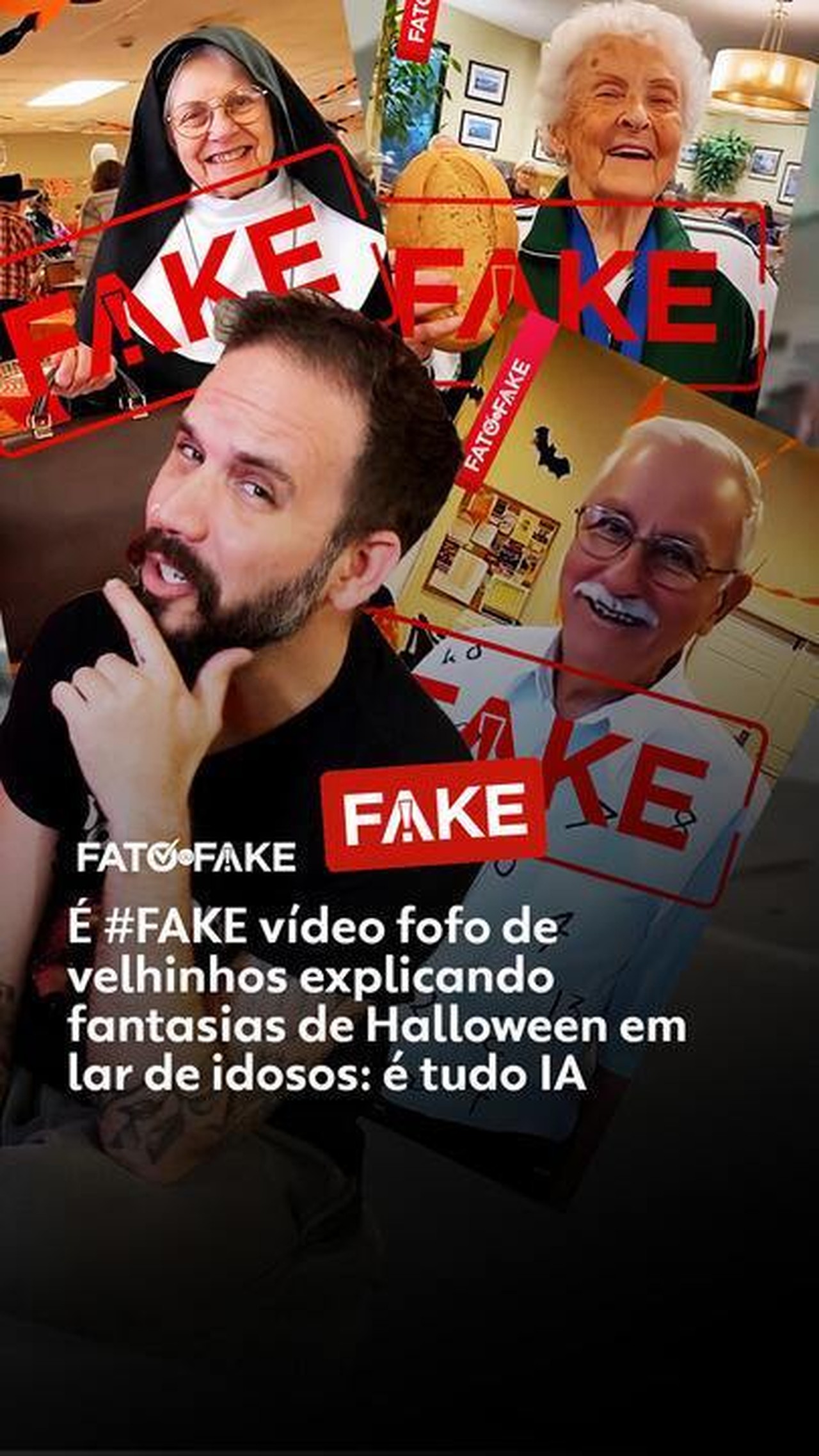 É #FAKE vídeo de mulher sendo levada por ventania; cena foi criada com inteligência artificial