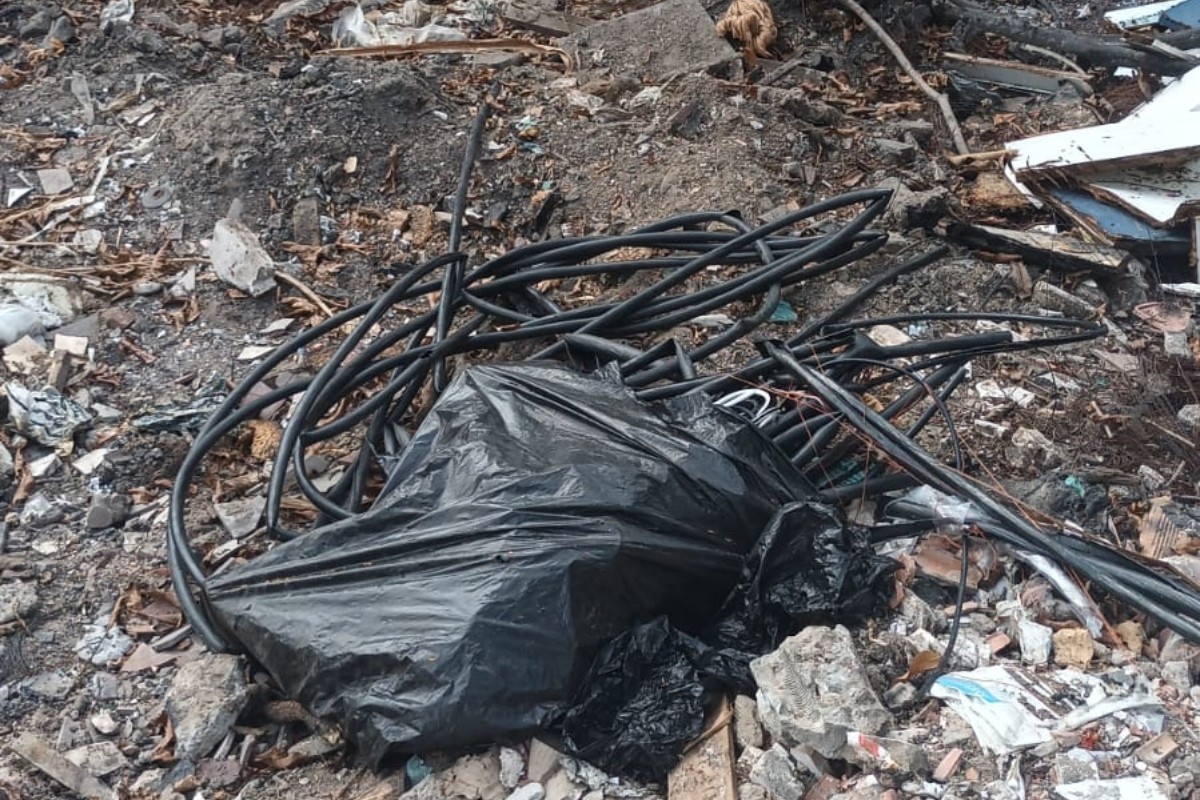 Venezuelano é preso suspeito por queimar fios para retirar cobre e cometer crime ambiental em Manaus