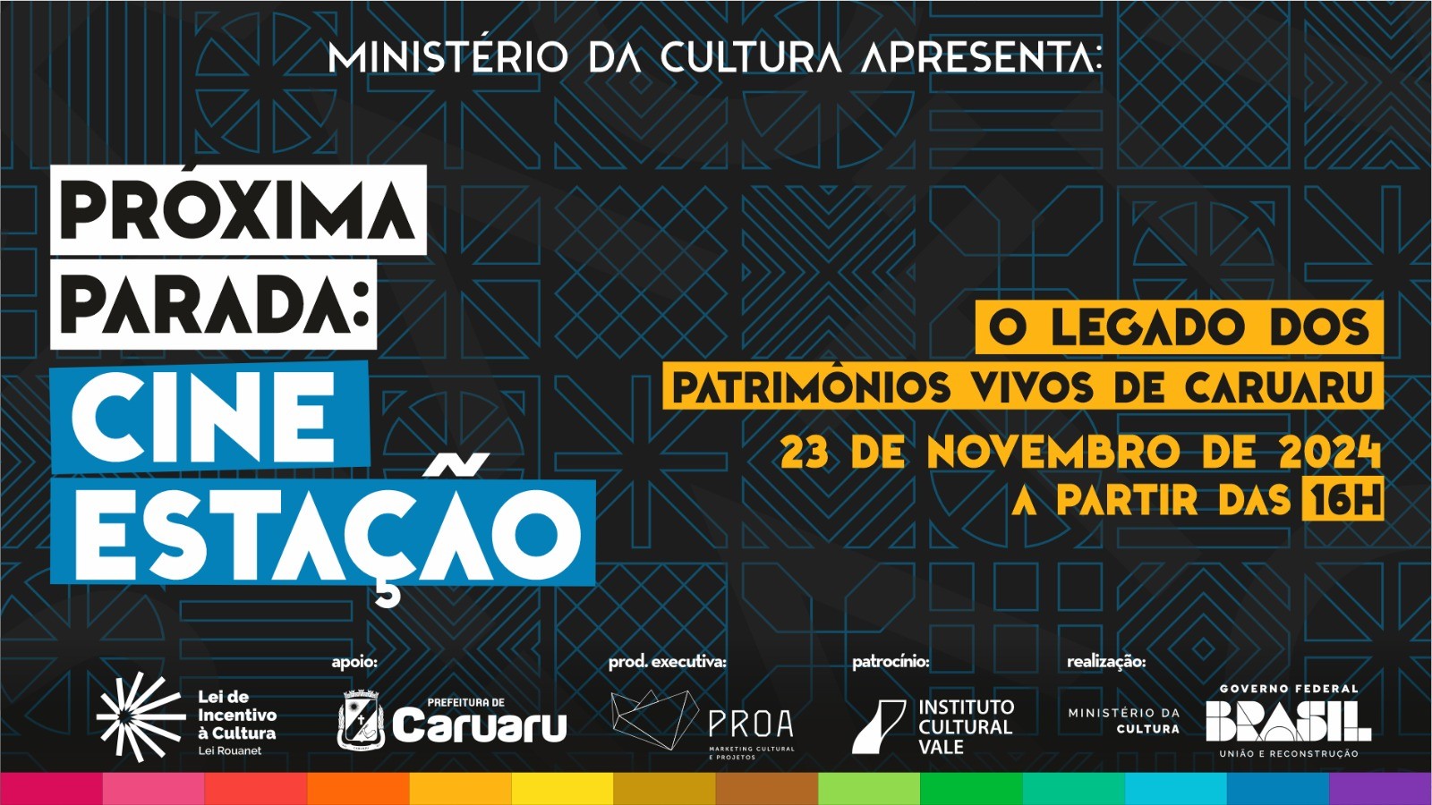 Cine Estação exibe curtas sobre artistas e patrimônios de Caruaru, confira programação