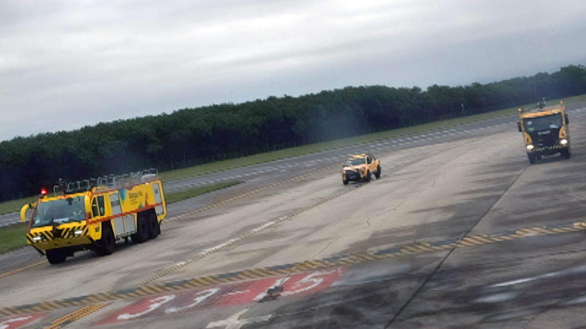 Avião que saiu do Galeão com destino a Curitiba retorna ao Rio após suspeita de pane elétrica