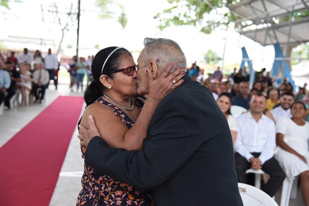 Projeto Cidadão promove mais uma edição do casamento coletivo, dessa vez em Epitaciolândia — Foto: Elisson Magalhães/TJ-AC 