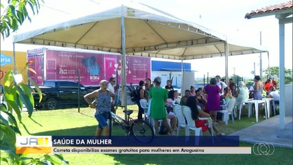 Carreta do Hospital do Amor leva exames gratuitos para mulheres em Araguaína