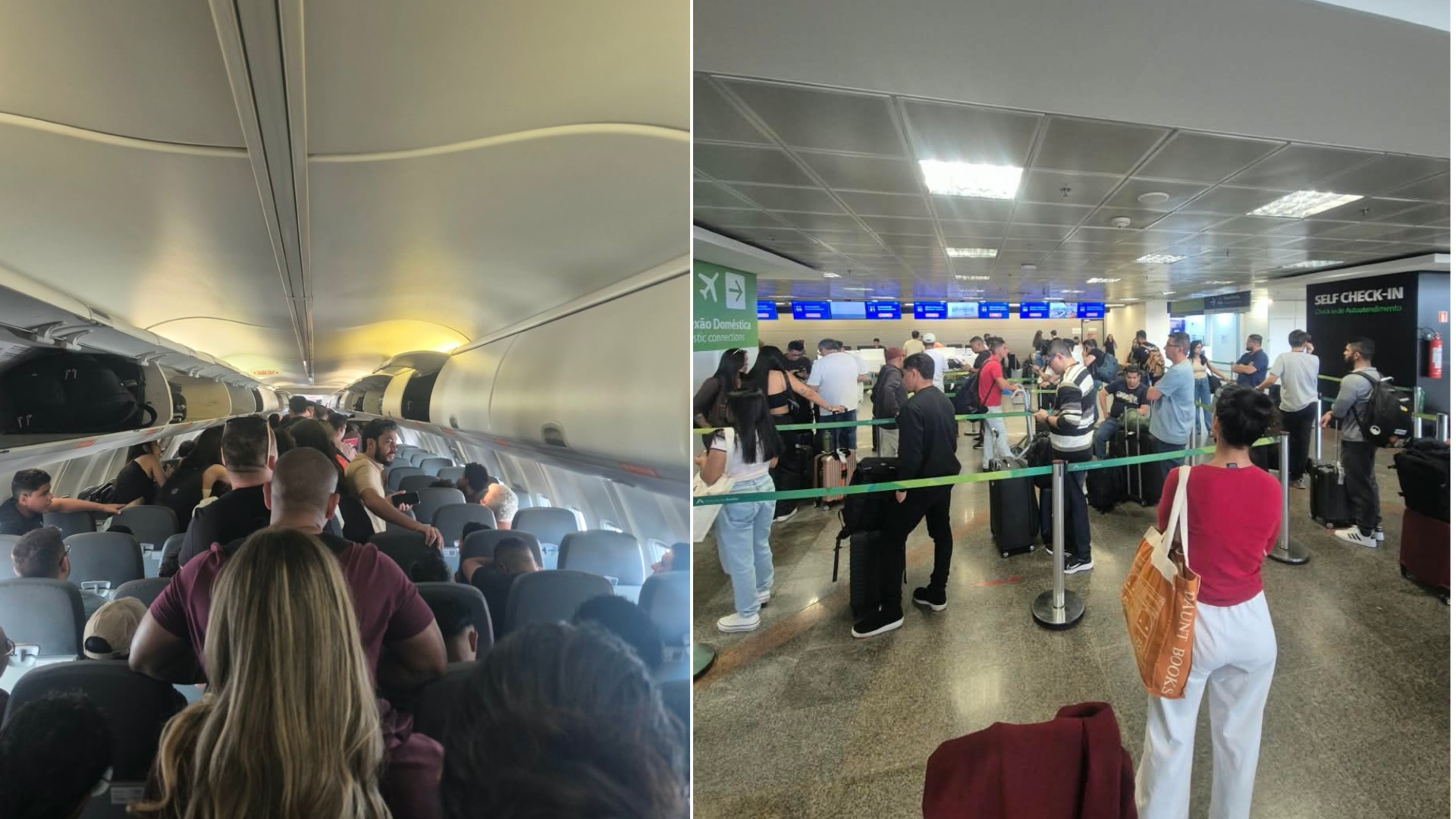Voo de Brasília para o RJ é cancelado por problemas técnicos