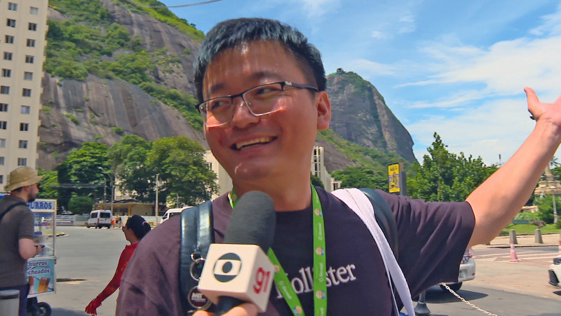 No aniversário do Rio, turistas contam como se apaixonaram pela cidade