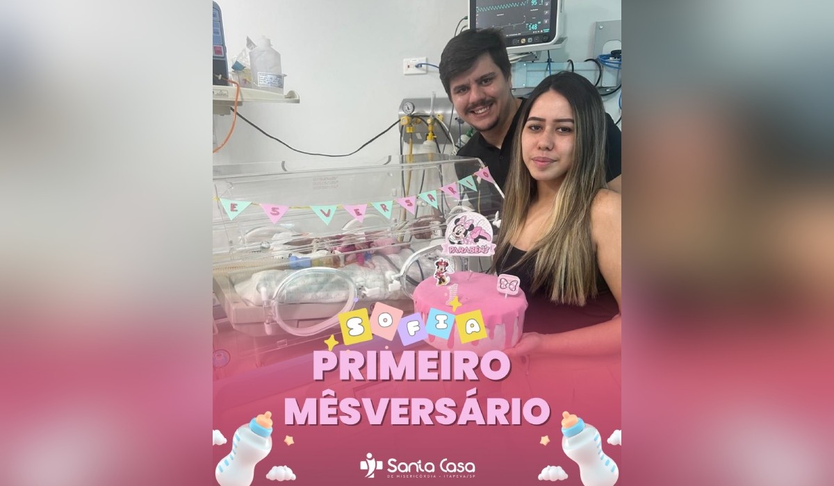 'Cada mês é um milagre': UTI Neonatal da Santa Casa de Itapeva celebra 'mêsversários' dos bebês