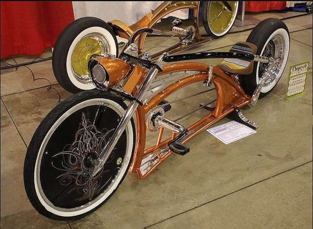 Morador do interior de SP cria bicicletas inspiradas em motos clássicas