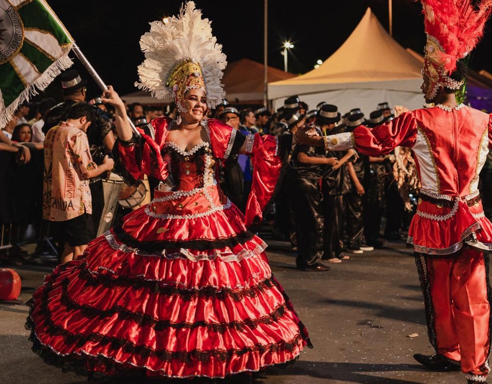 Desfile de Blocos e Escolas de Samba em Cuiabá — Foto: Sumac Criativa