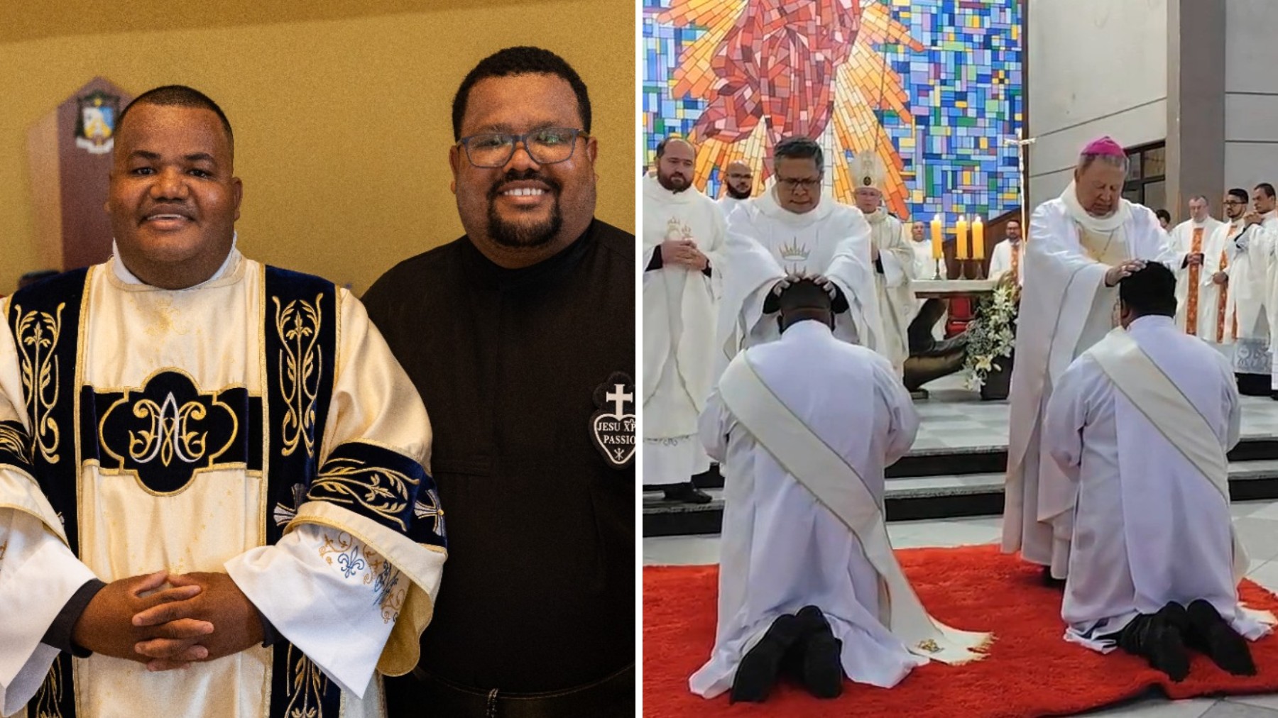 Irmãos são ordenados padres no mesmo dia, na igreja que cresceram frequentando, no Paraná: 'Providência divina'
