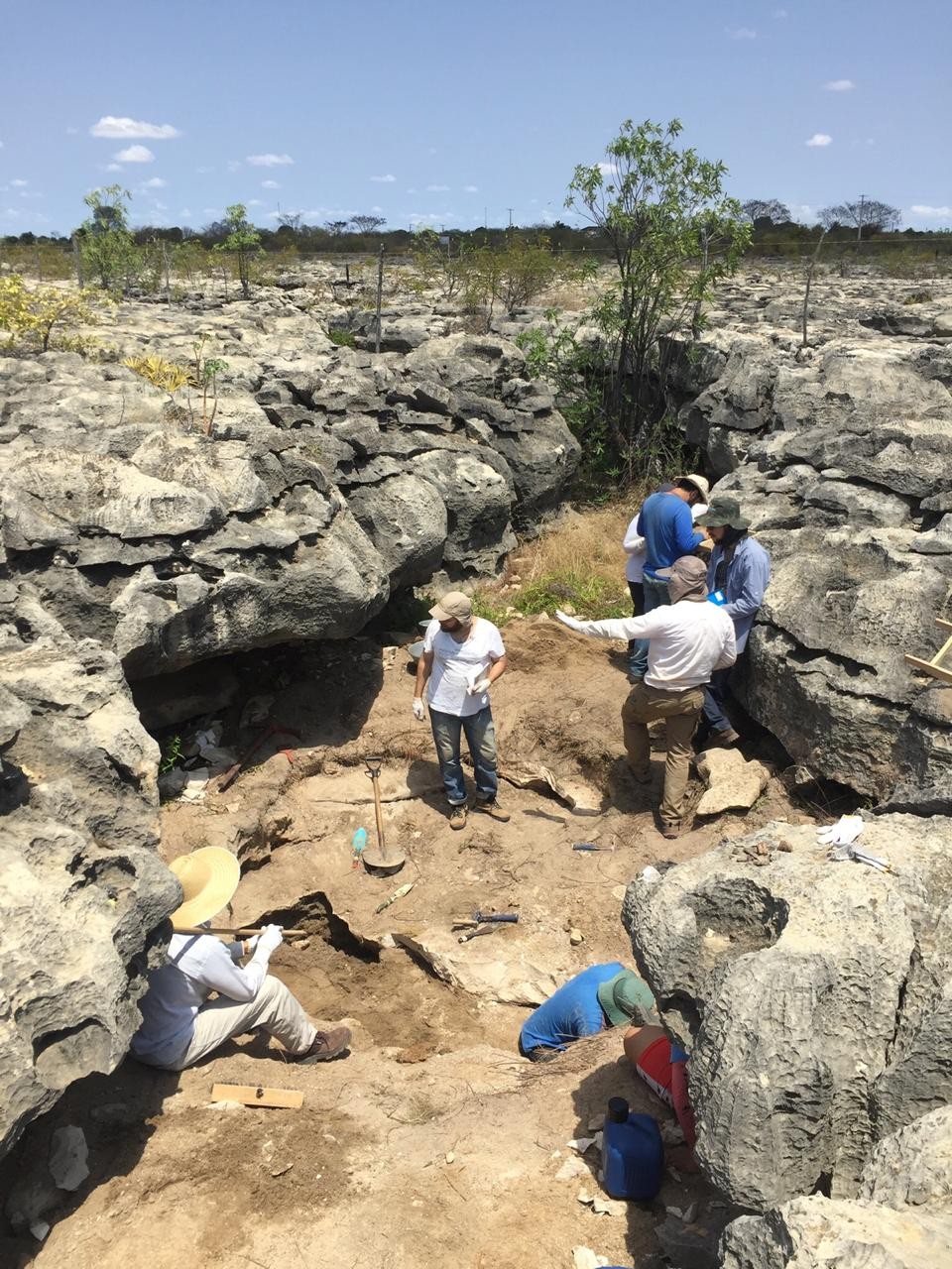 Registros fósseis de mais de 35 mil anos são encontrados no Lajedo de Soledade, RN
