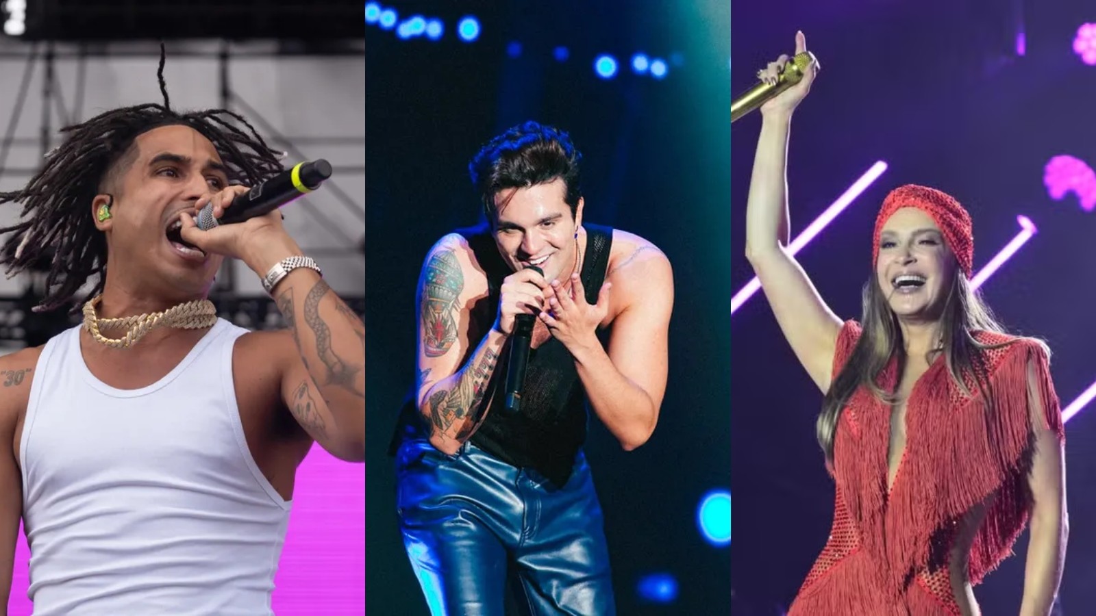 Matuê, Luan Santana e Claudia Leitte: confira as atrações do Réveillon de Fortaleza 2026