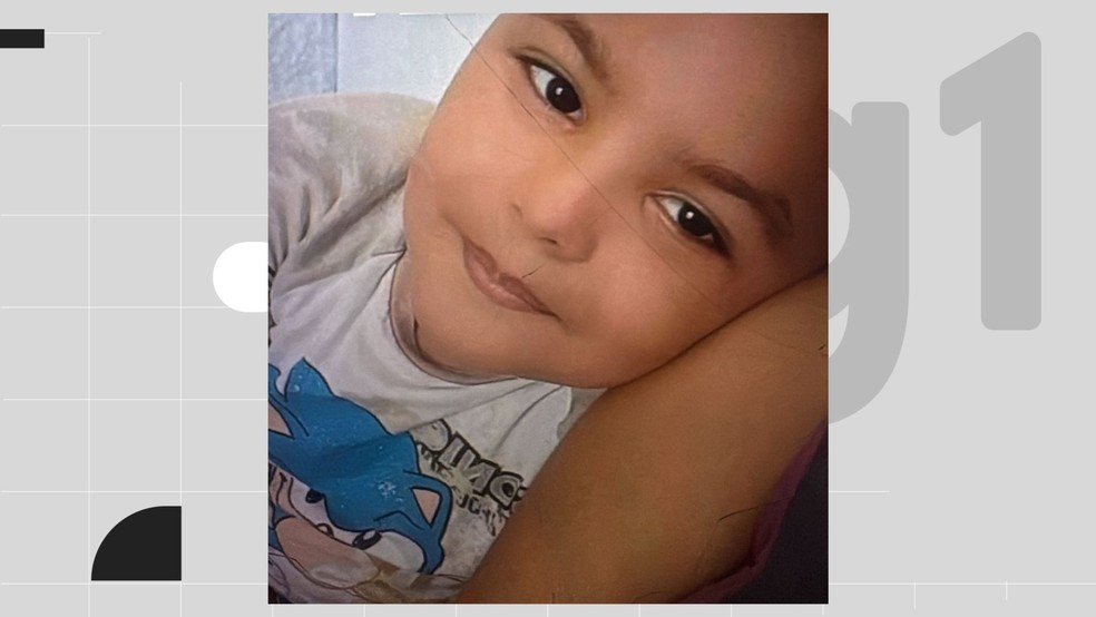 Riquelmy Soares tinha 6 anos e morreu em deslizamento de barreira no Recife — Foto: Reprodução/Whatsapp