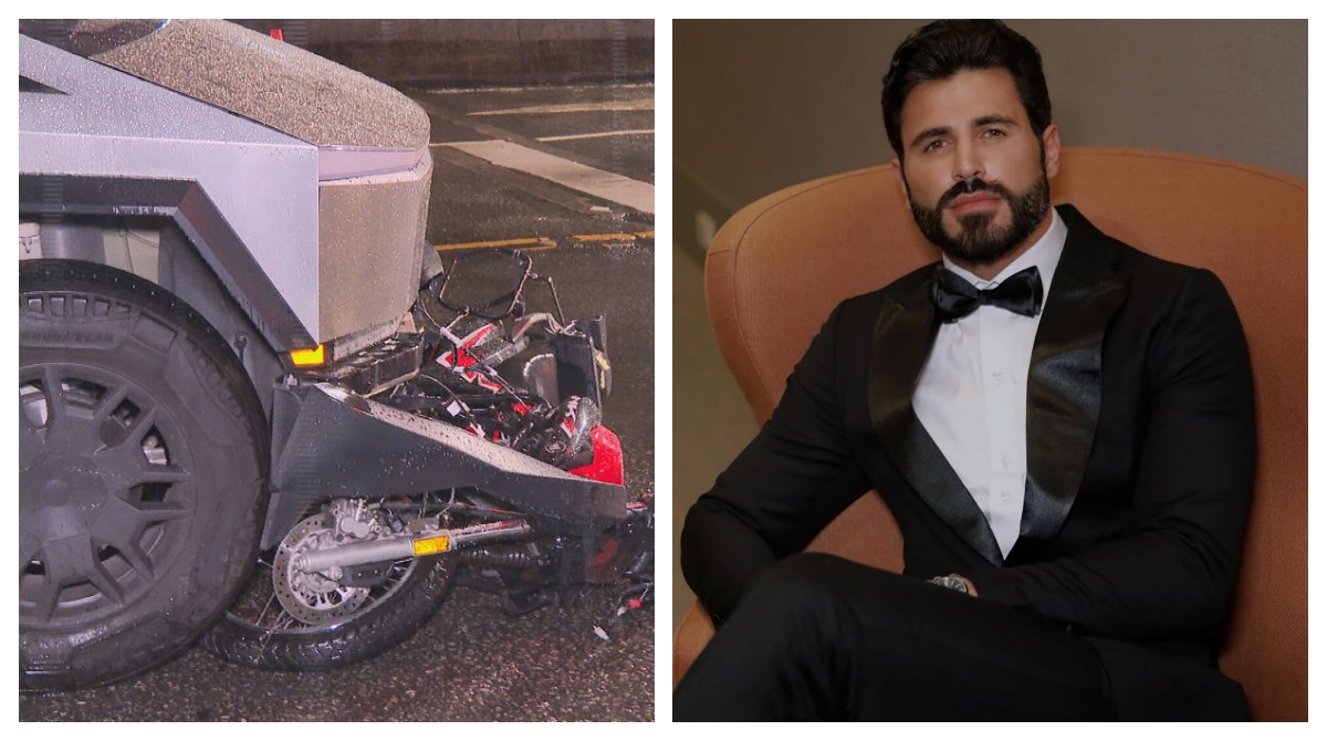 Dono do Tesla envolvido em acidente com motociclista é um dentista com 1,7 milhão de seguidores e 'mago da harmonização facial'