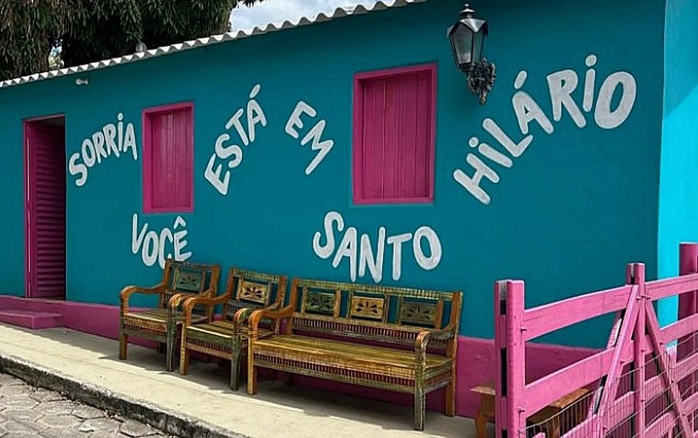 Distrito de Santo Hilário, em Pimenta (MG), é comparado com Trancoso e Caraíva — Foto: Reprodução redes sociais