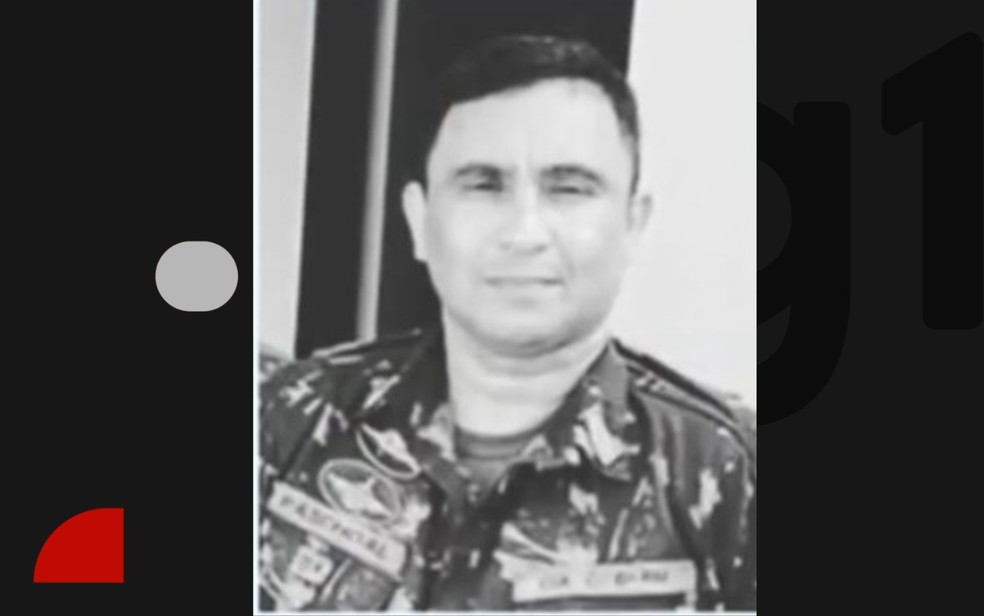 O subtenente Carlos André de Souza Paschoal, de 43 anos, foi morto a tiros na tarde de 28 de setembro de 2022 — Foto: Reprodução/TV Bahia