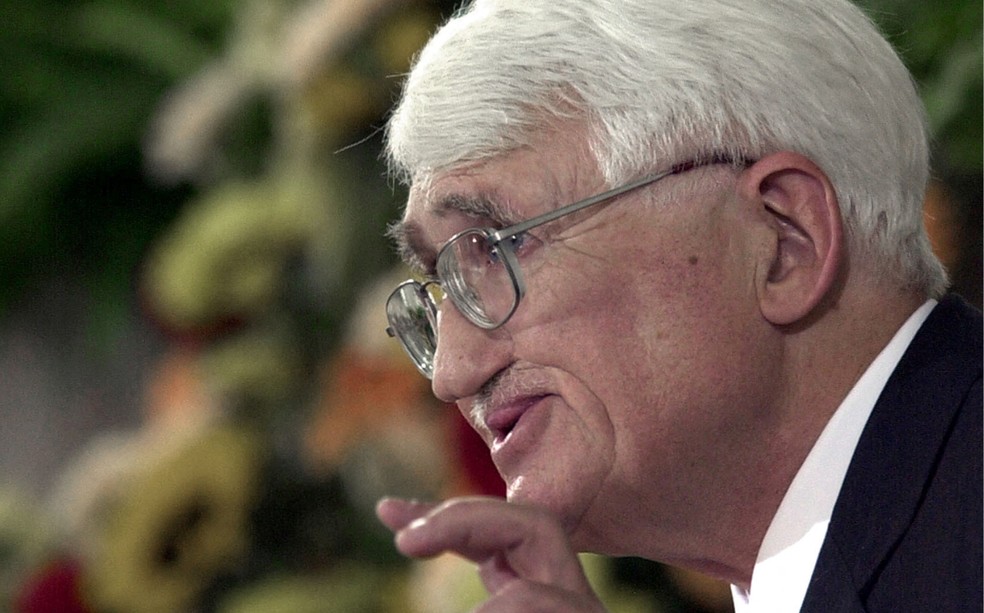 Jürgen Habermas, uma das vozes mais influentes do século XX — Foto: Reuters