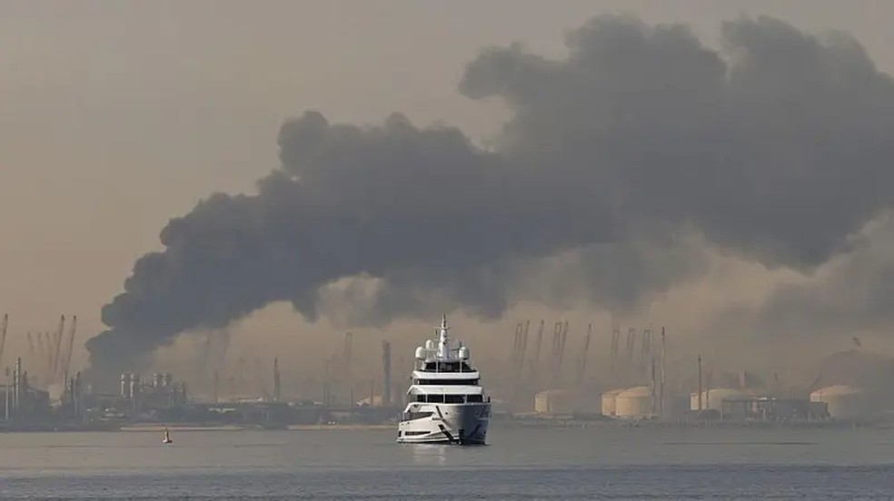 As fontes de água doce do Golfo são muito pequenas e o impacto de qualquer ataque, direto ou indireto, é muito significativo — Foto: Fadel Senna/AFP via Getty Images