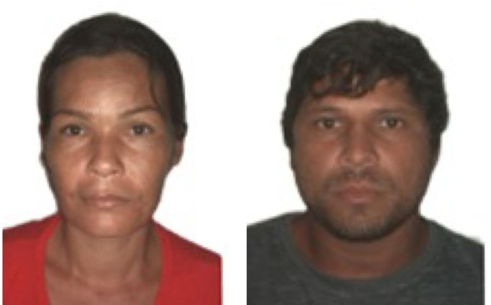 Vítimas foram identificadas como Mirta de Lima, de 34 anos, e Jeferson Laurindo, de 28 anos — Foto: Reprodução