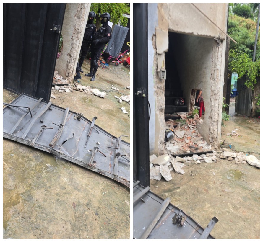 Policiais acabam com 'QG do crime' em operação de combate ao tráfico de drogas e homicídios em Governador Valadares