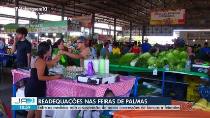 Readequação das feiras de Palmas inclui suspensão de novas concessões de bancas