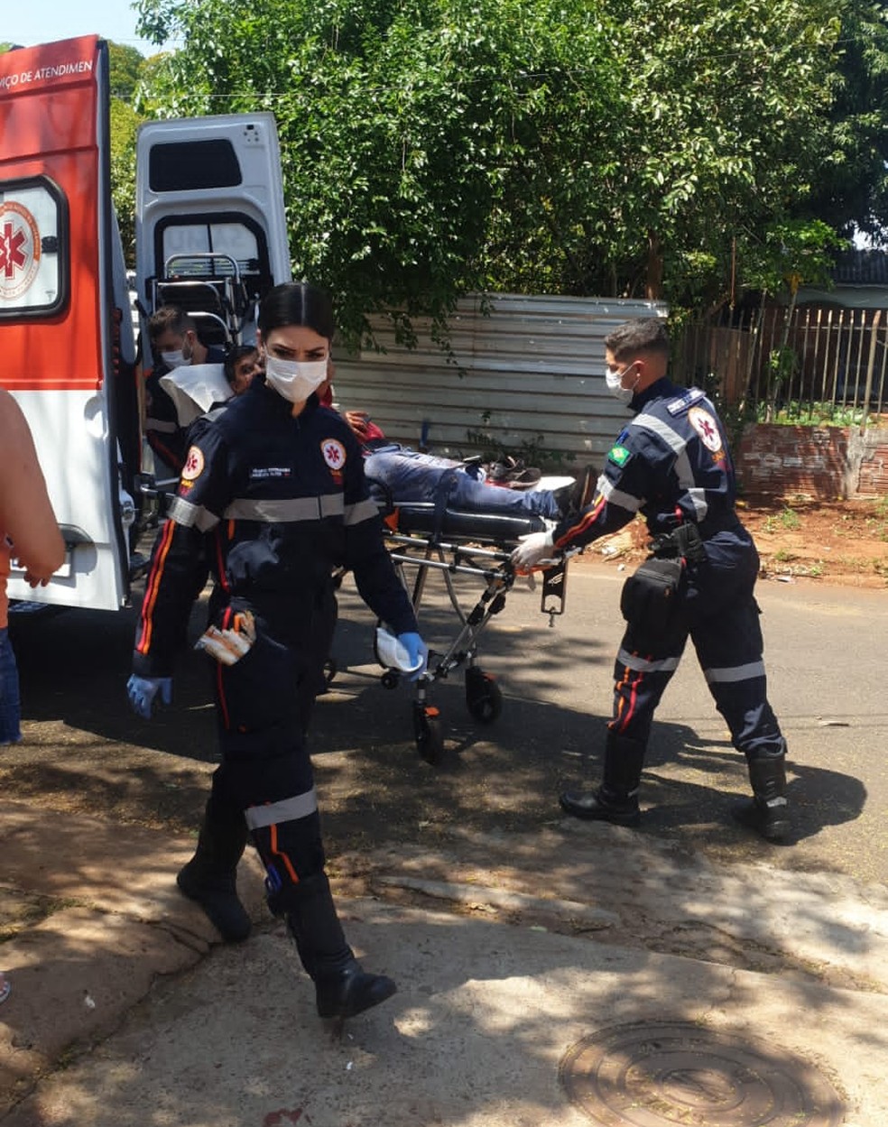 Caso aconteceu em Paiçandu (PR) — Foto: Reprodução/Caroline Olier