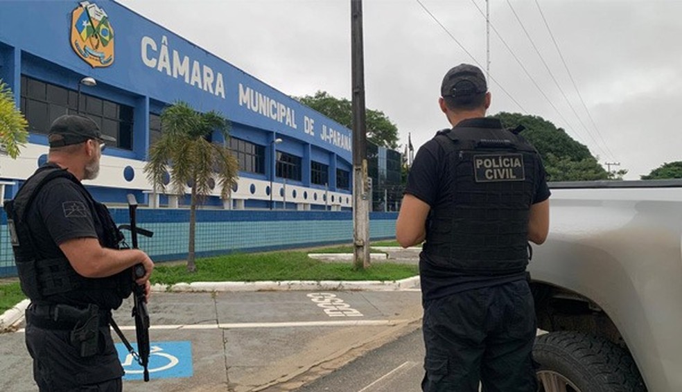 Operação Arcana Revelada em Ji-Paraná, RO — Foto: MP-RO