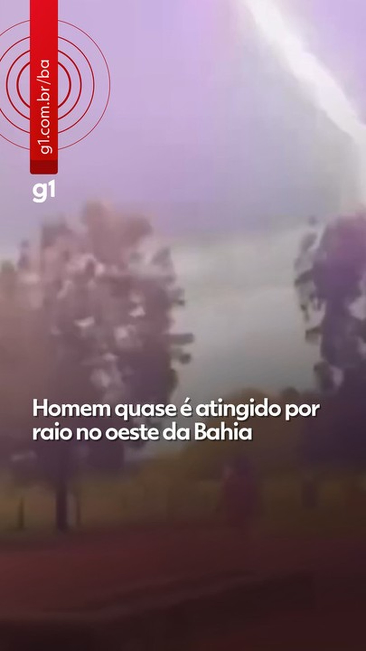 chuvas e raios na Bahia
